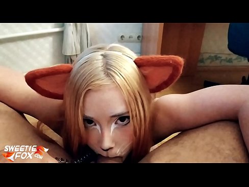 ❤️ Kitsune swallow dick agus cum ina bhéal ❤️ Gnéas ardchaighdeáin linn ❌️❤